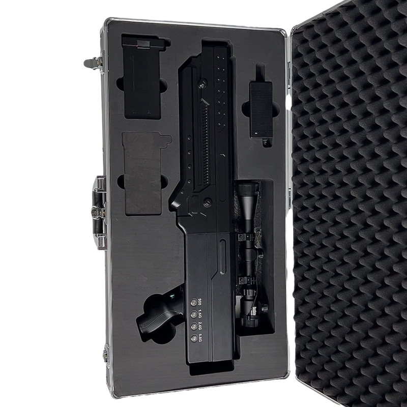  察哈尔右翼中手持便携式枪型低空防御反制四通道B型